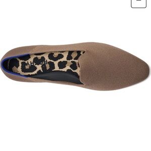 Rothy's Tan Almond Toe Loafers